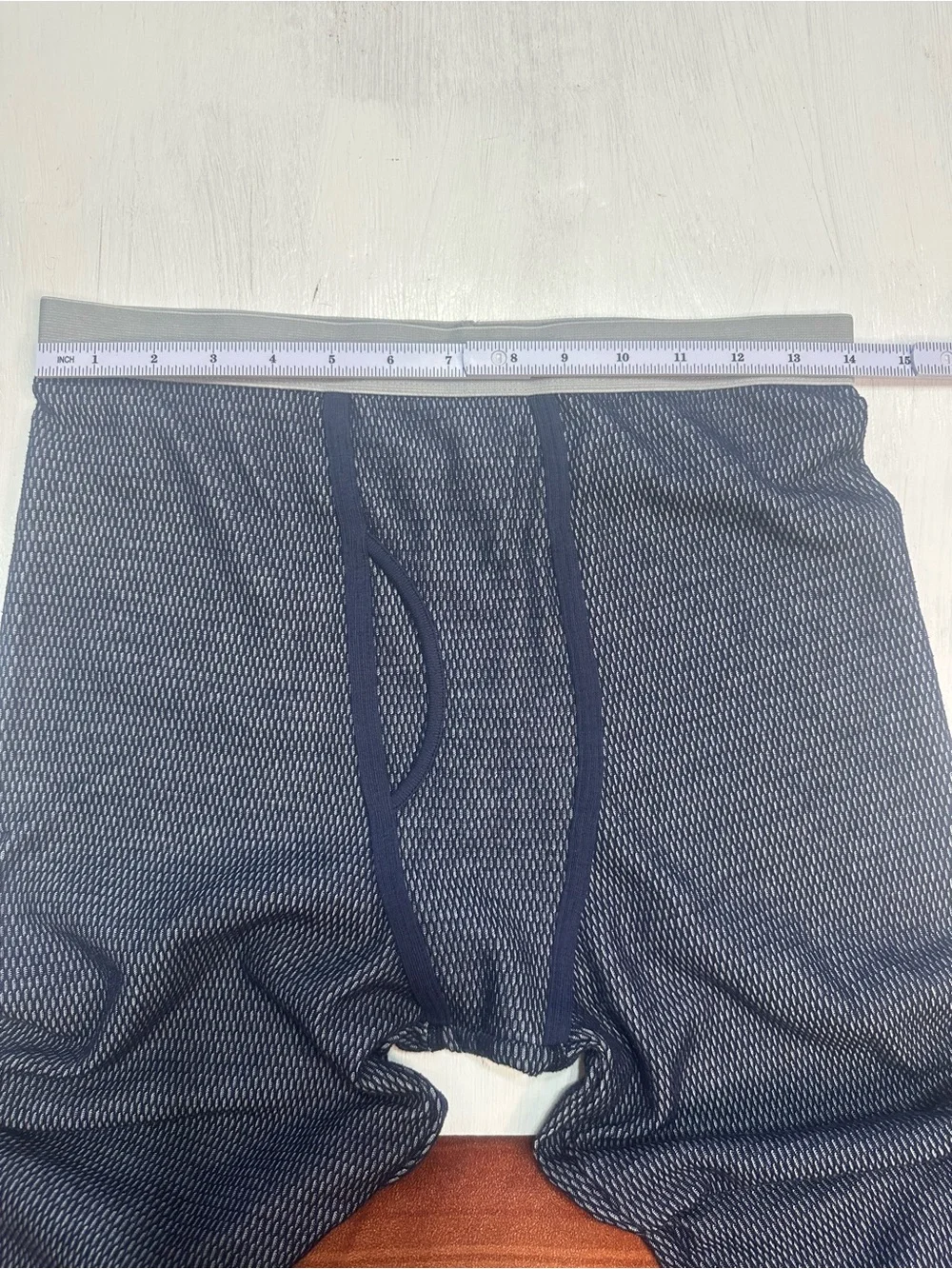 Magellan Outdoors Thermal Base Layer Set Mens M Blue Gray Waffle Knit Pants